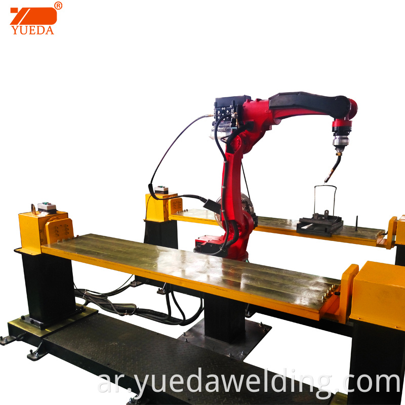 Yueda 6 Axis H Beam Beam Flame Cutting Robot System